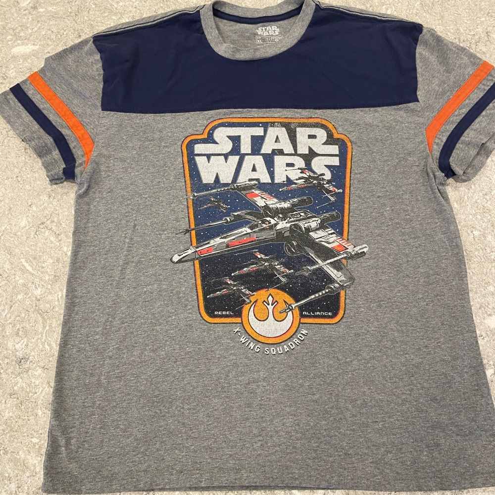 Star Wars Fifth Sun Vintage X-Wing Squadron Graphic T-Shirt-XL